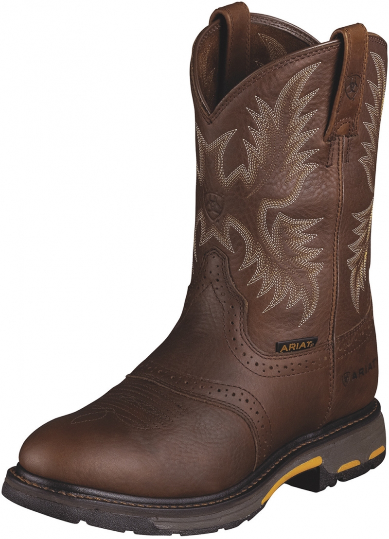 Ariat WORKHOG Pull-On - Dark Copper